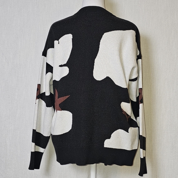 Latahuo Harajuku UZI Unisex Rockstar Hip Hop Anime Sz S Sweater Y2K Oversized - Picture 5 of 9